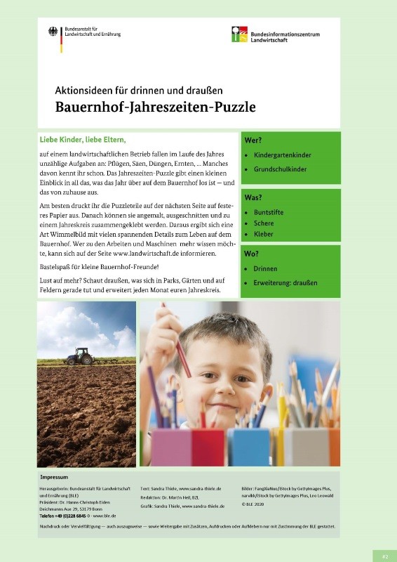 Jahreszeiten-Puzzle