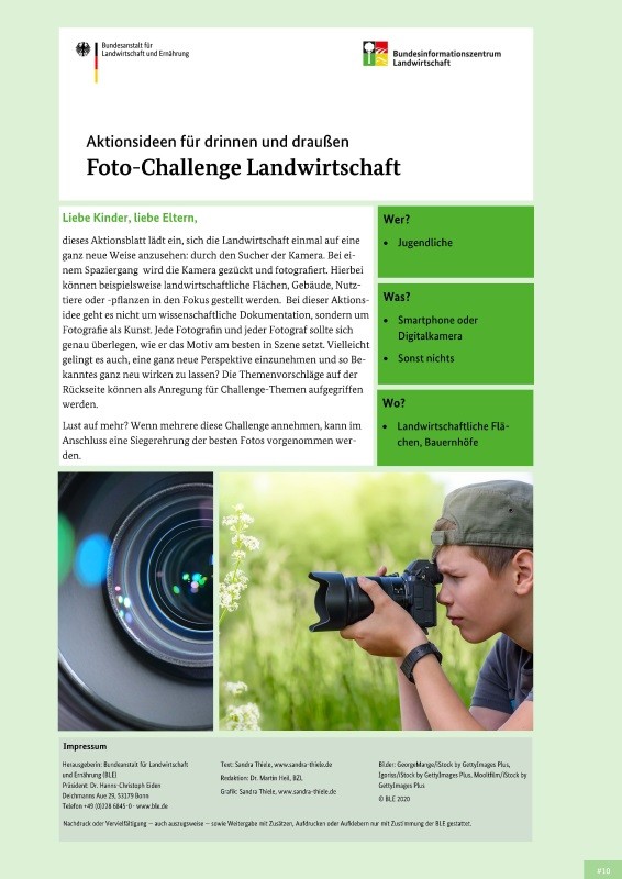 Foto-Challenge Landwirtschaft