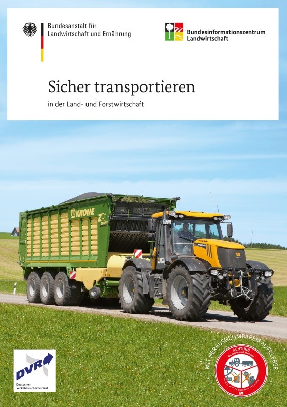 Sicher transportieren in der Land- und Forstwirtschaft