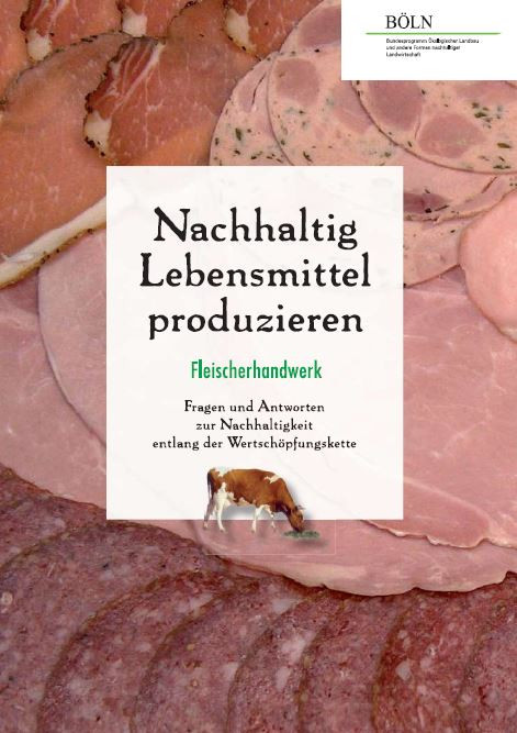 Nachhaltig Lebensmittel produzieren - Fleischerhandwerk