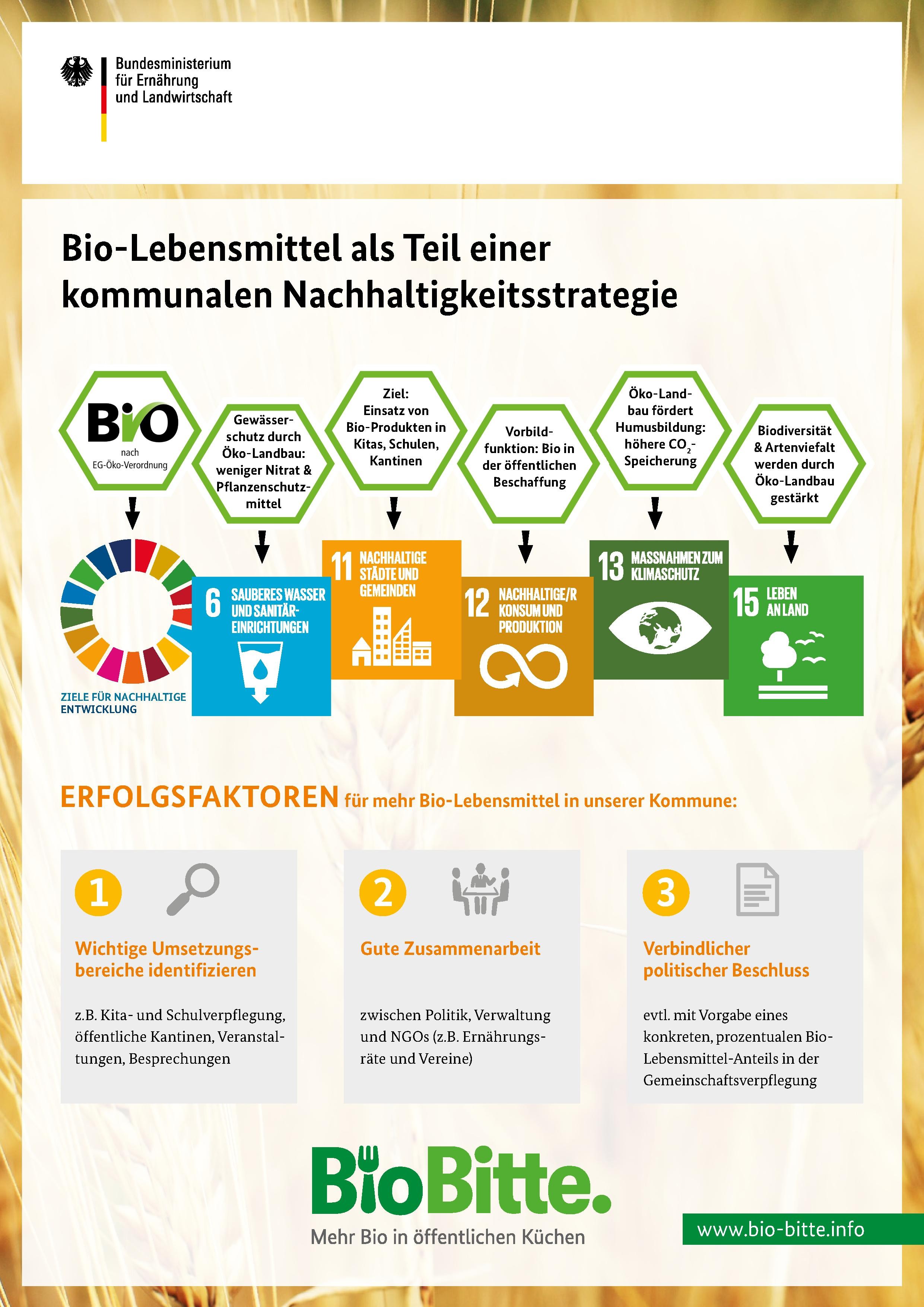 Bio-Lebensmittel als Teil einer kommunalen Nachhaltigkeitsstrategie