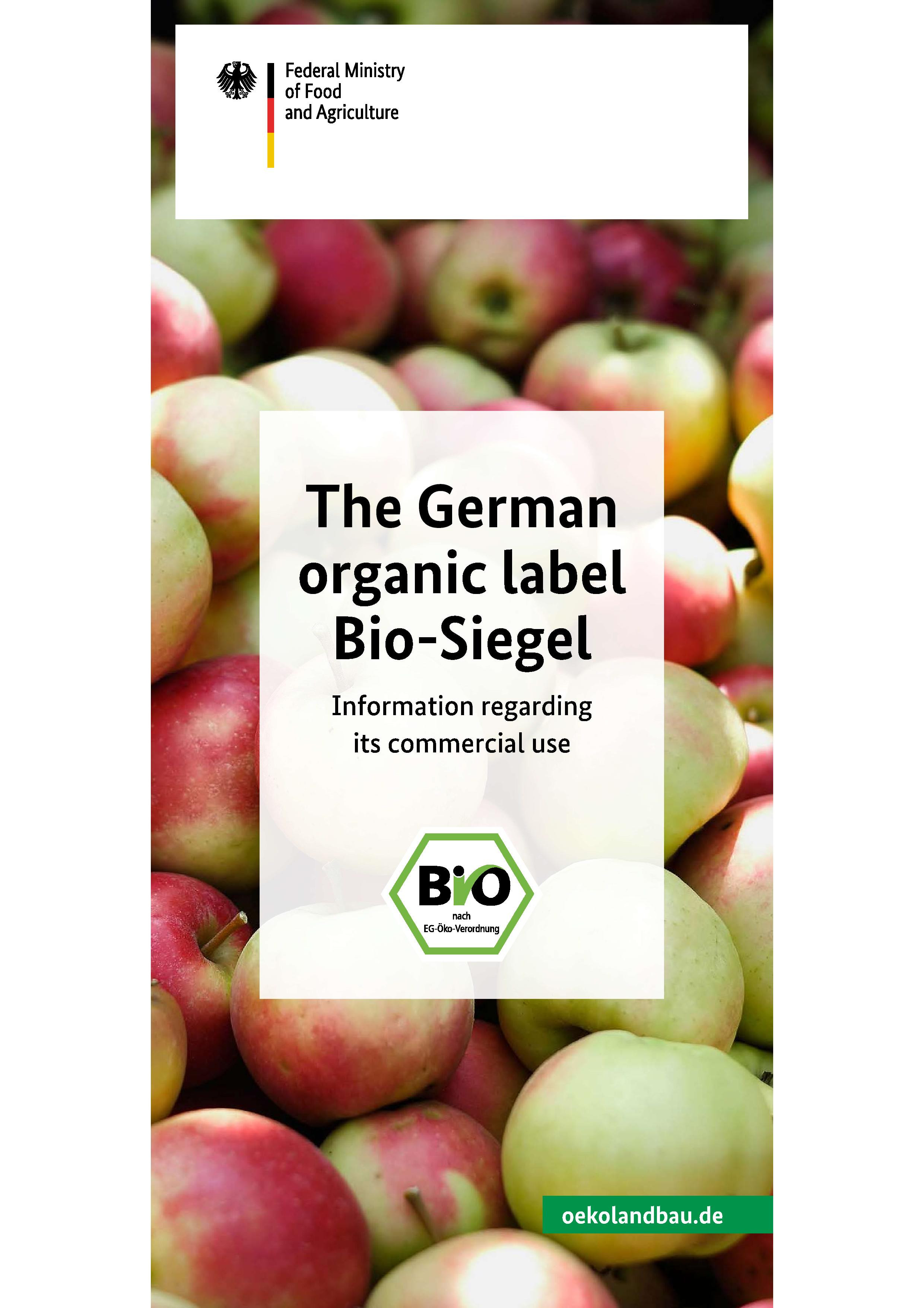 The German organic label Bio-Siegel – Information regarding its commercial use