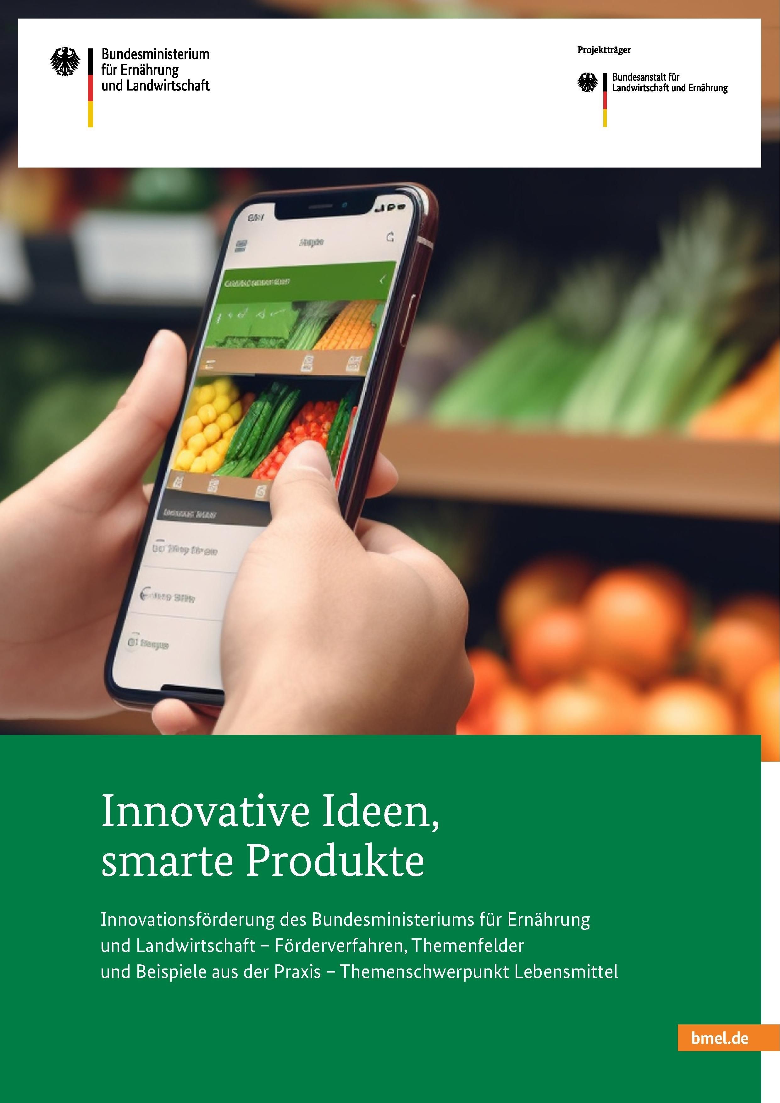 Die Innovationsförderung des BMEL - Schwerpunkt Lebensmittel