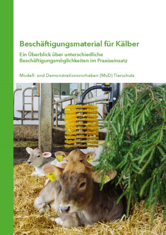 Beschäftigungsmaterial für Kälber