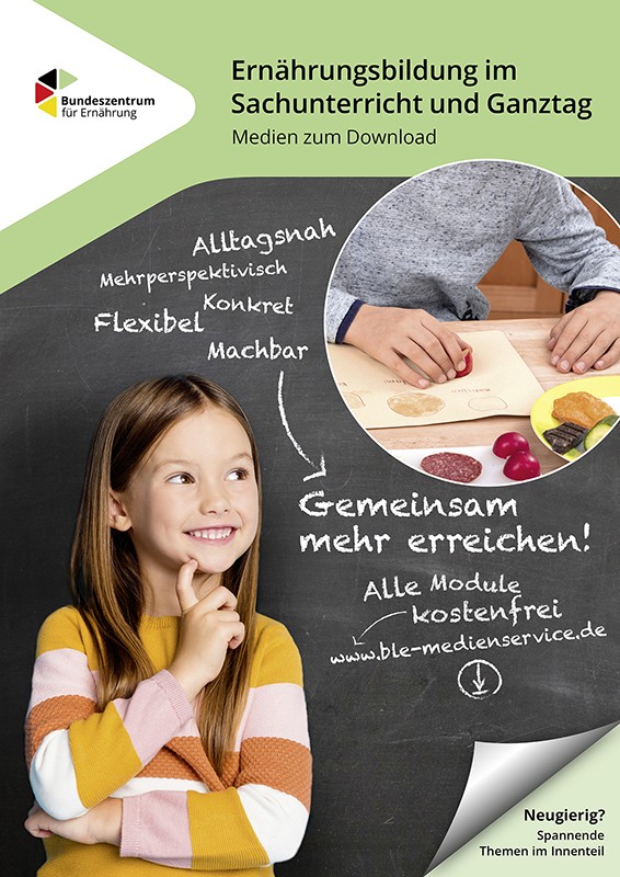 Ernährungsbildung im Sachunterricht und Ganztag