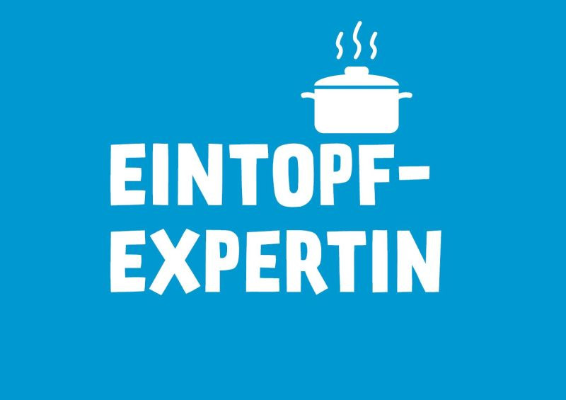 Postkarte Eintopf-Expertin