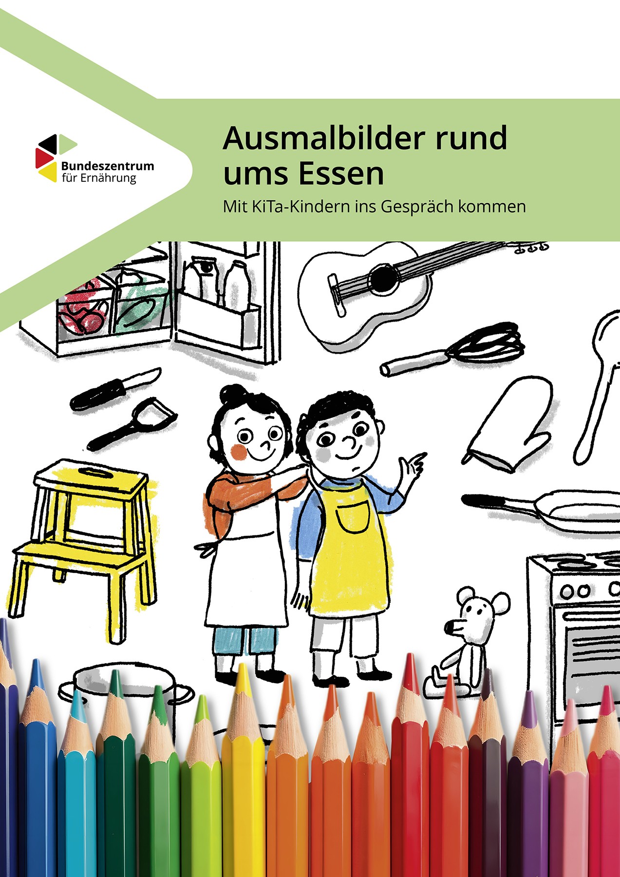 Ausmalbilder rund ums Essen