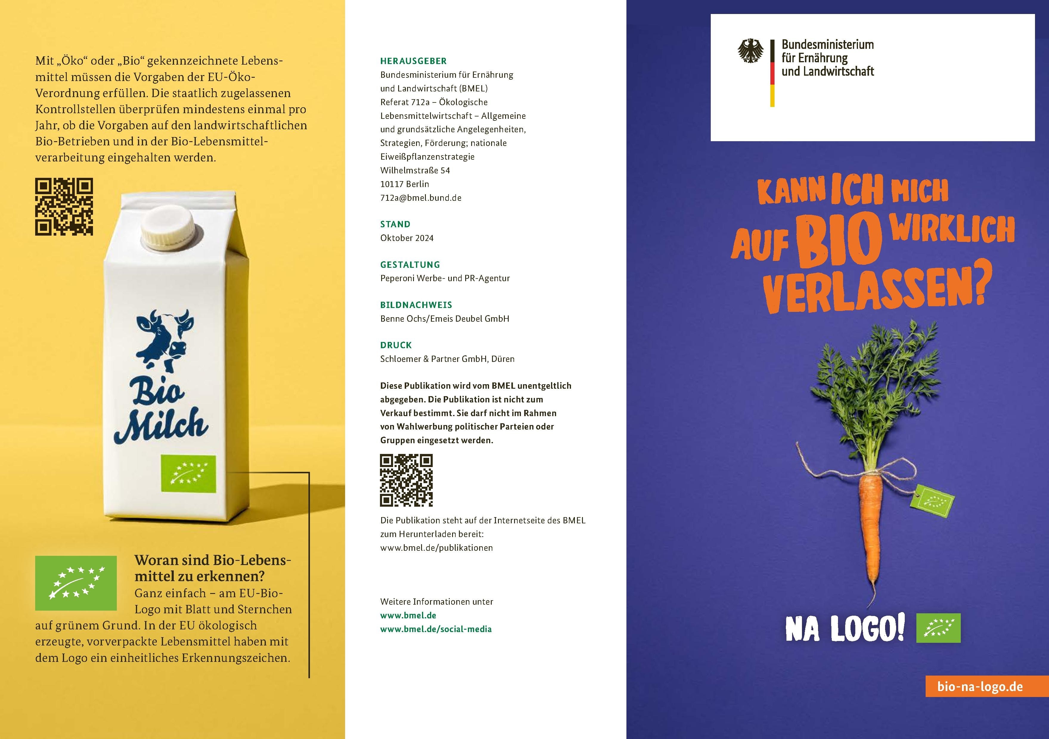 KANN ICH MICH AUF BIO WIRKLICH VERLASSEN?