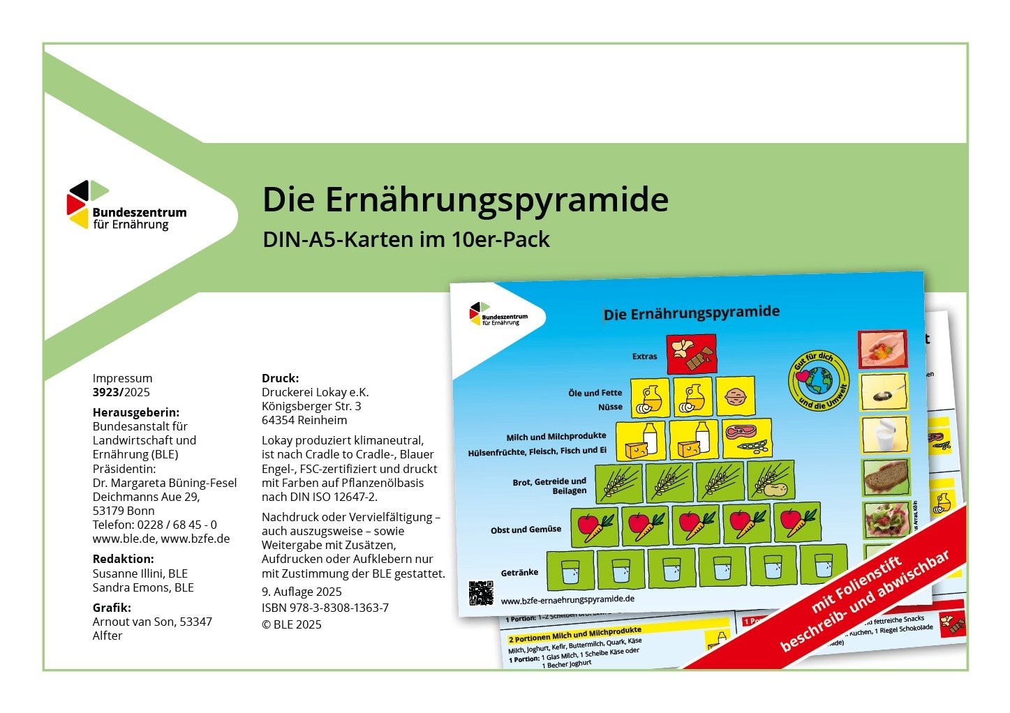 Die Ernährungspyramide