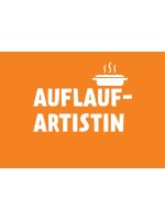 Postkarte Auflauf-Artistin
