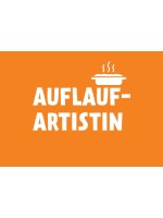 Postkarte Auflauf-Artistin