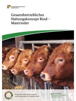 Gesamtbetriebliches Haltungskonzept Rind - Mastrinder