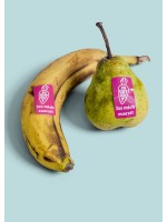 "Iss mich zuerst!"-Etiketten