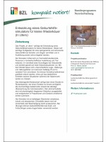 Entwicklung eines Geburtshilfesimulators für kleine Wiederkäuer (In Utero)