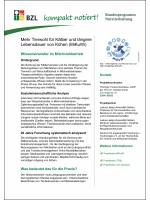 Mehr Tierwohl für Kälber und längere Lebensdauer von Kühen (MiKuWi)